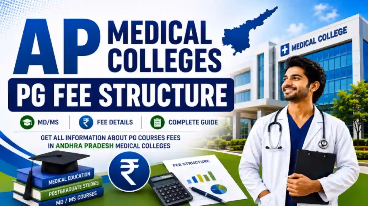 Andhra Pradesh Medical Colleges PG Fee Structure