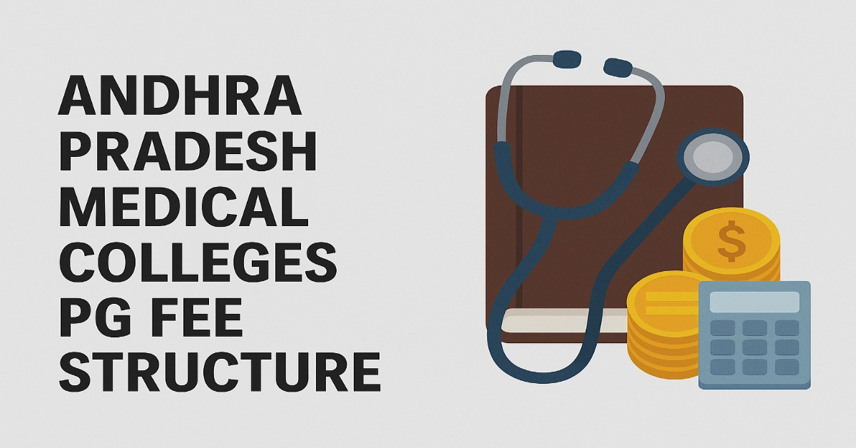 Andhra Pradesh Medical Colleges PG Fee Structure