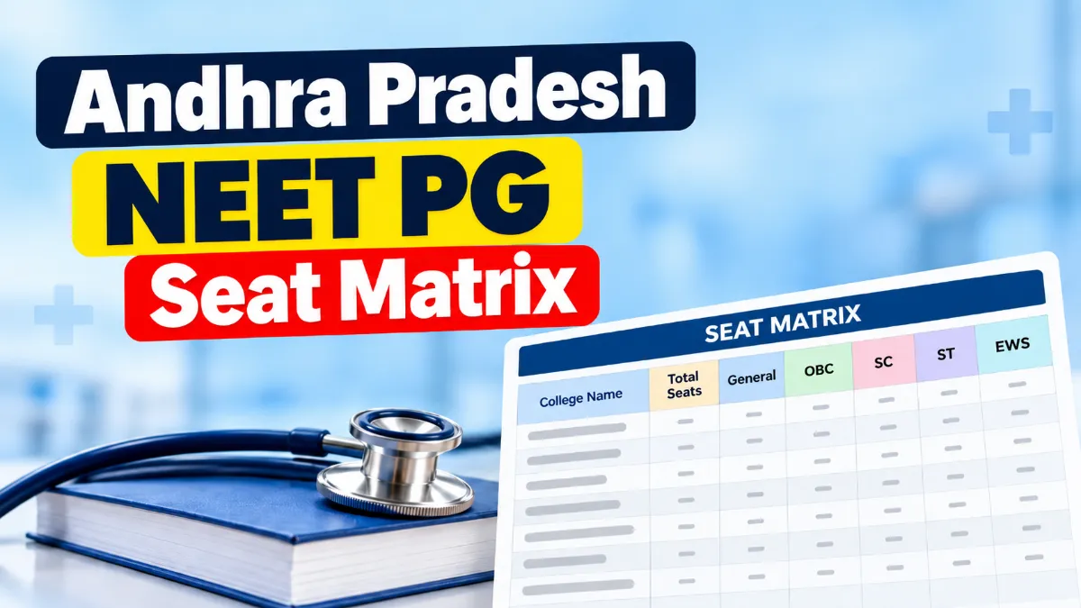 Andhra Pradesh NEET PG Seat Matrix