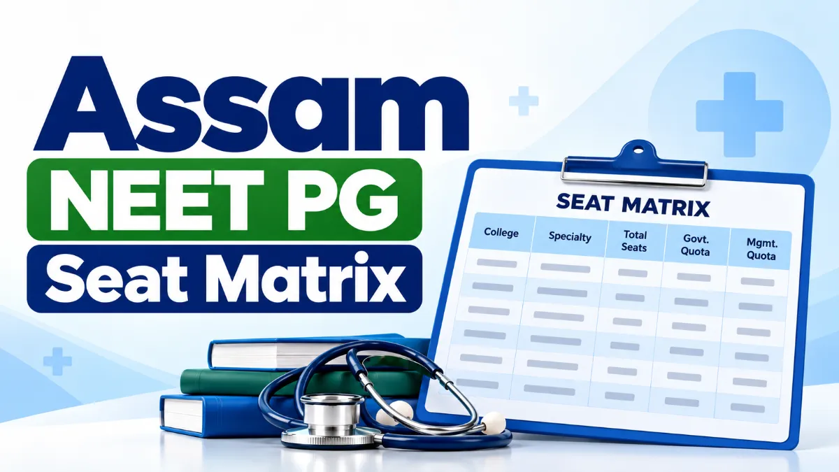 Assam NEET PG Seat Matrix