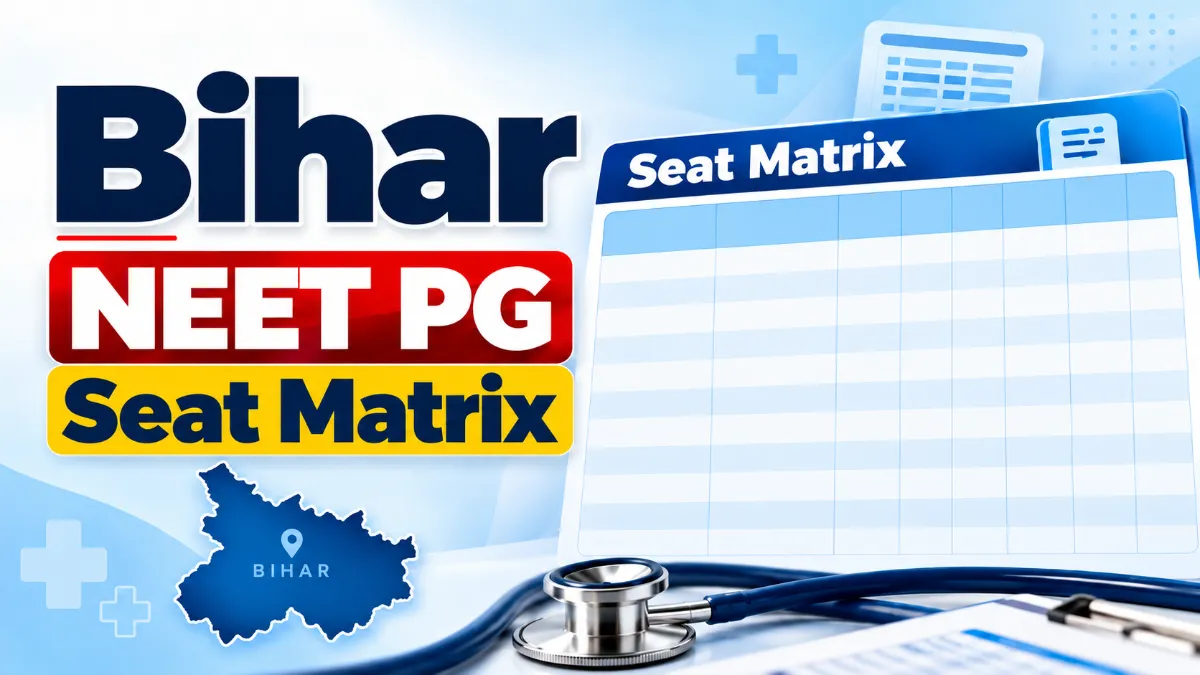 Bihar NEET PG Seat Matrix