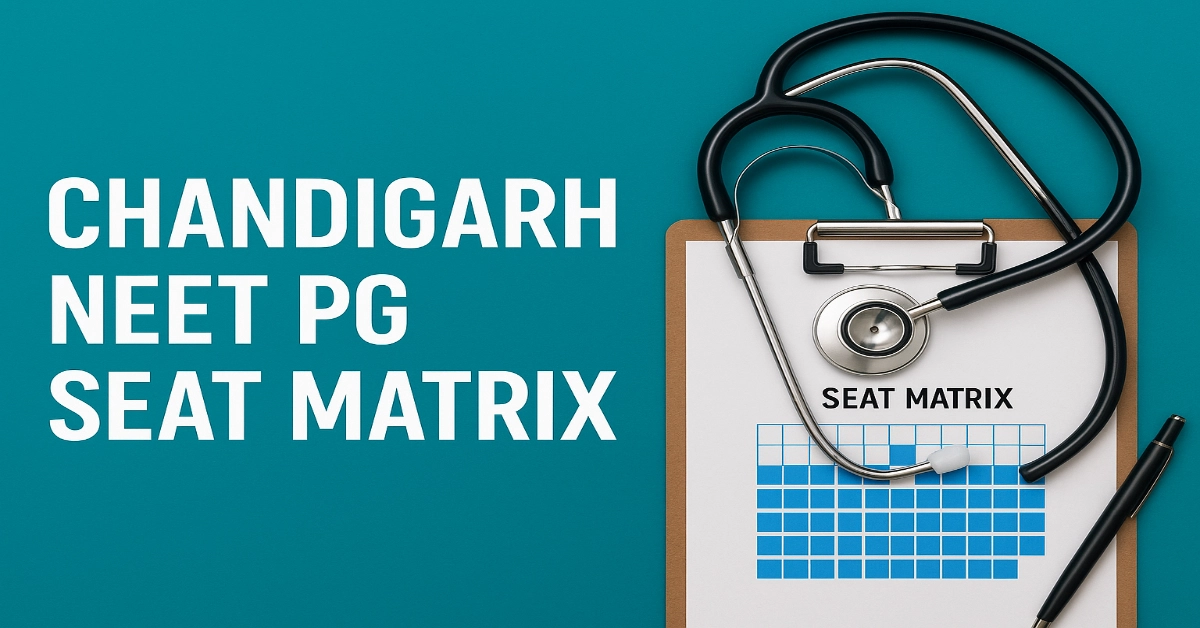 Chandigarh NEET PG Seat Matrix