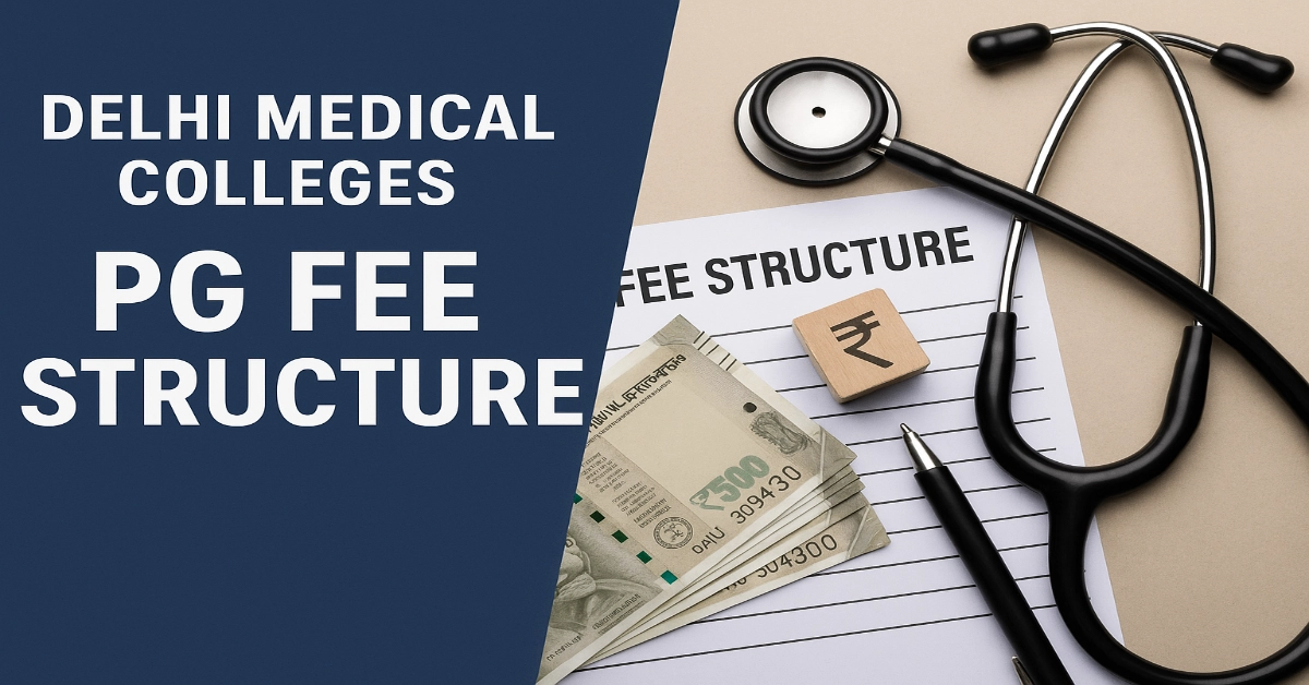 Delhi Medical Colleges PG Fee Structure