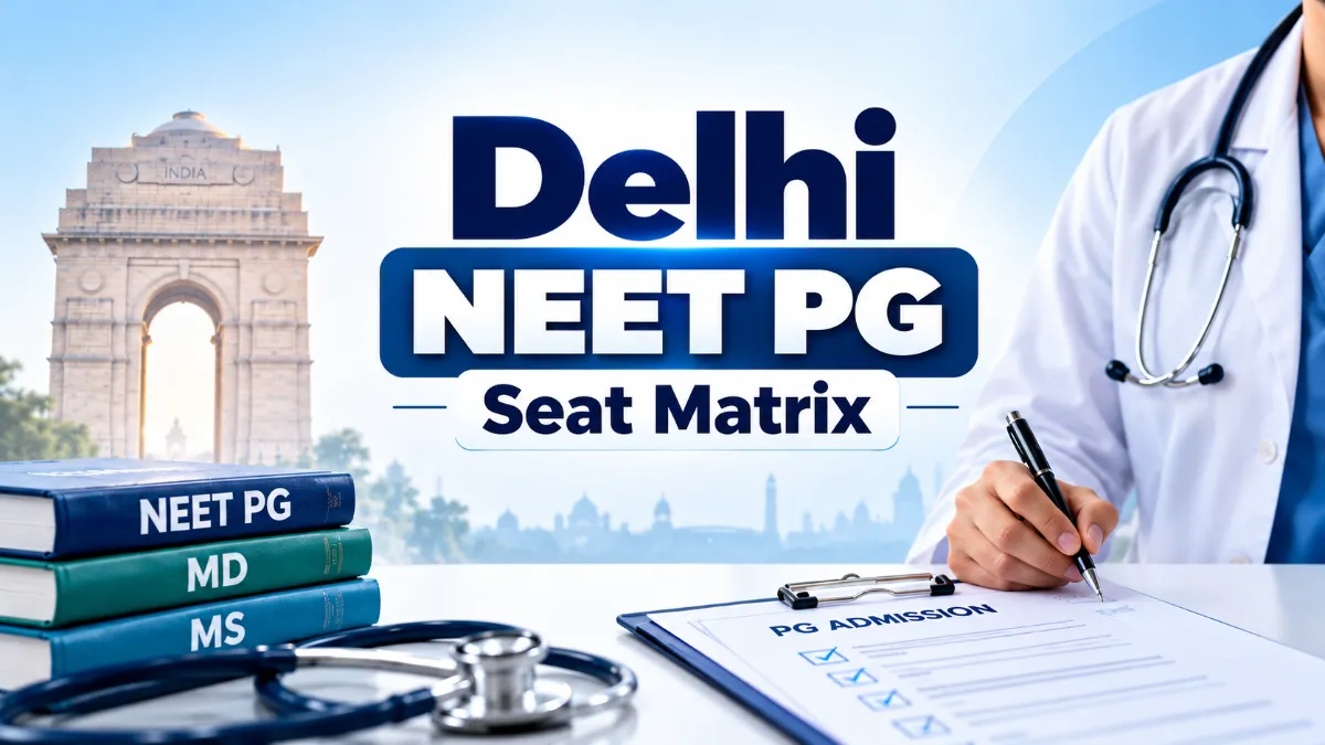 Delhi NEET PG Seat Matrix