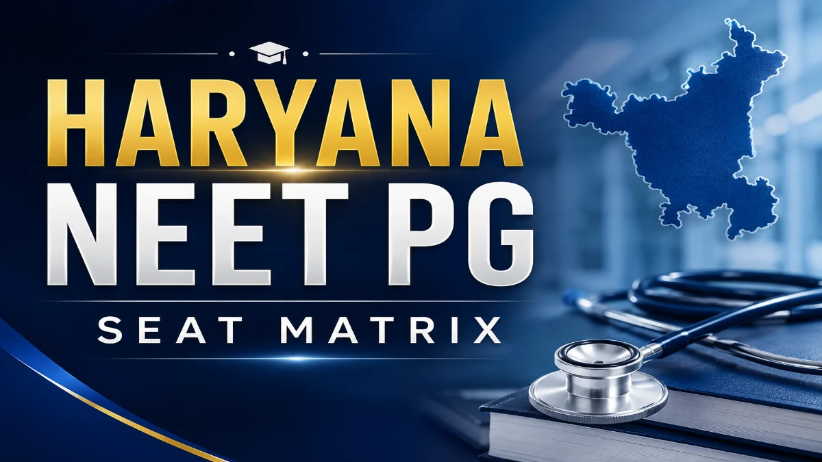 Haryana NEET PG Seat Matrix