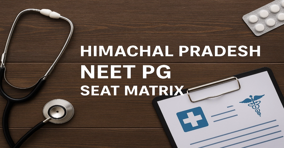 Himachal Pradesh NEET PG Seat Matrix