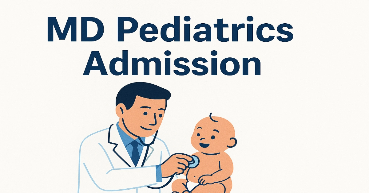 MD Pediatrics Admission