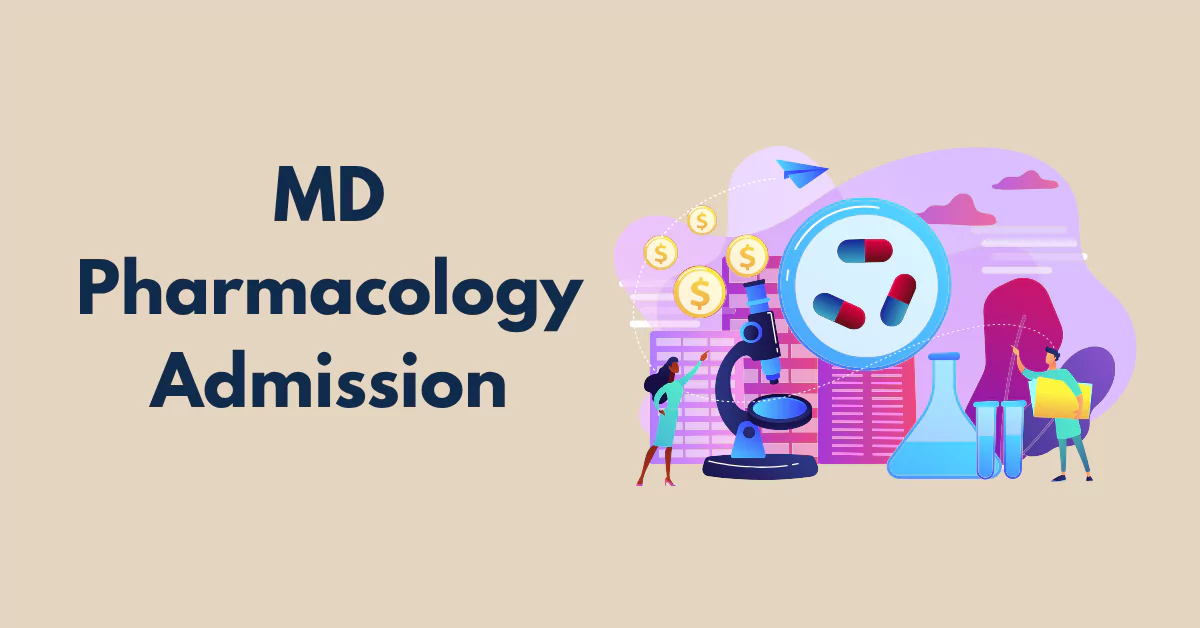 MD Pharmacology Admission