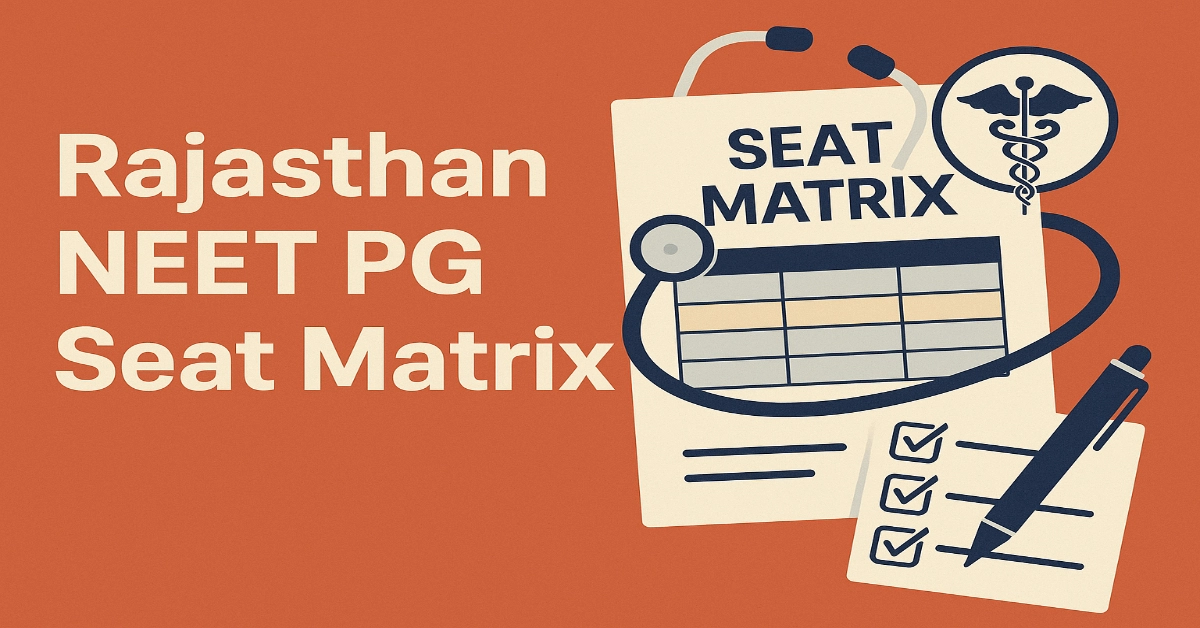 Rajasthan NEET PG Seat Matrix