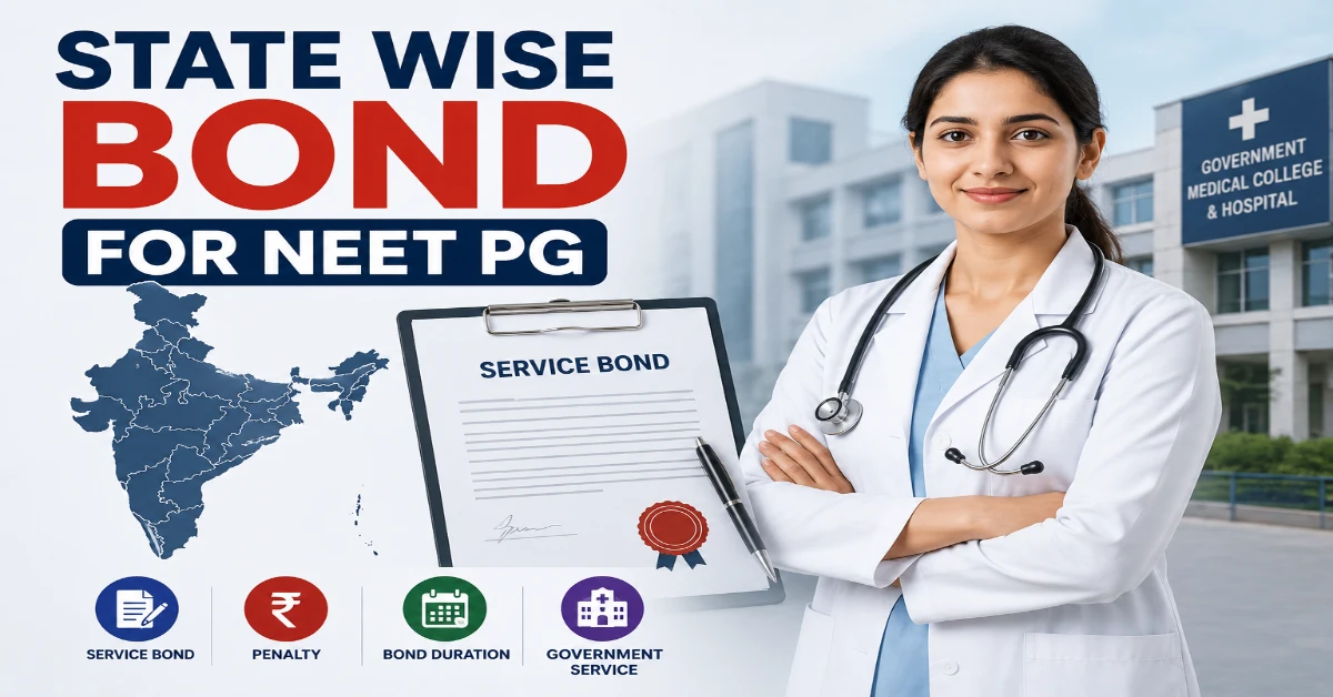 State wise Bond For NEET PG