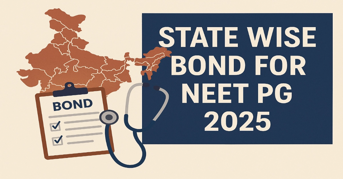 State wise Bond For NEET PG
