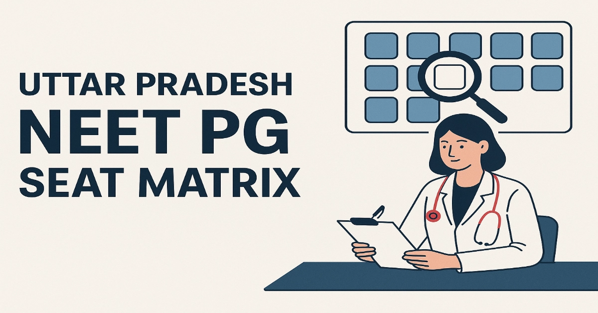 Uttar Pradesh NEET PG Seat Matrix