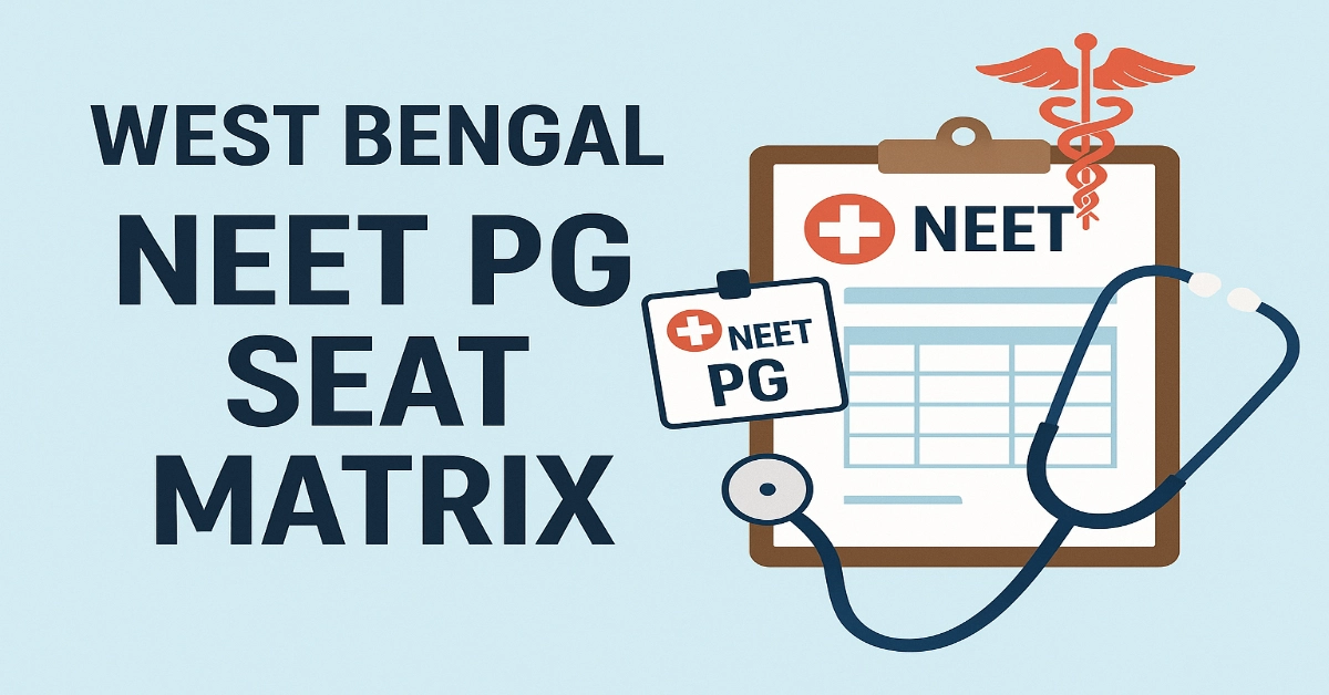 West Bengal NEET PG Seat Matrix