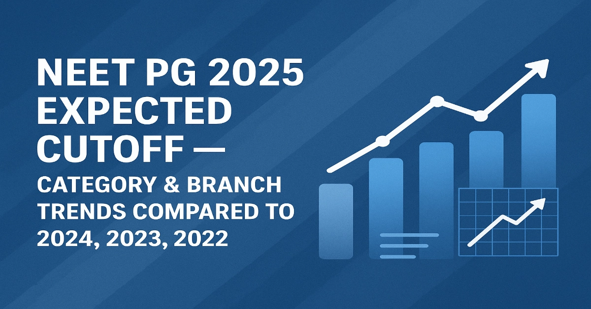 Category-wise NEET PG 2025 Cutoff Trends