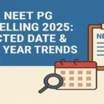 MCC NEET PG Counselling 2025: Expected Date & Last 3 Year Trends