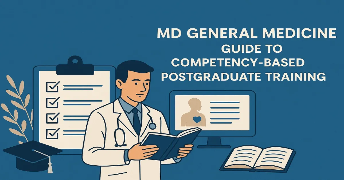 MD General Medicine Guide to Competency-Based Postgraduate Training