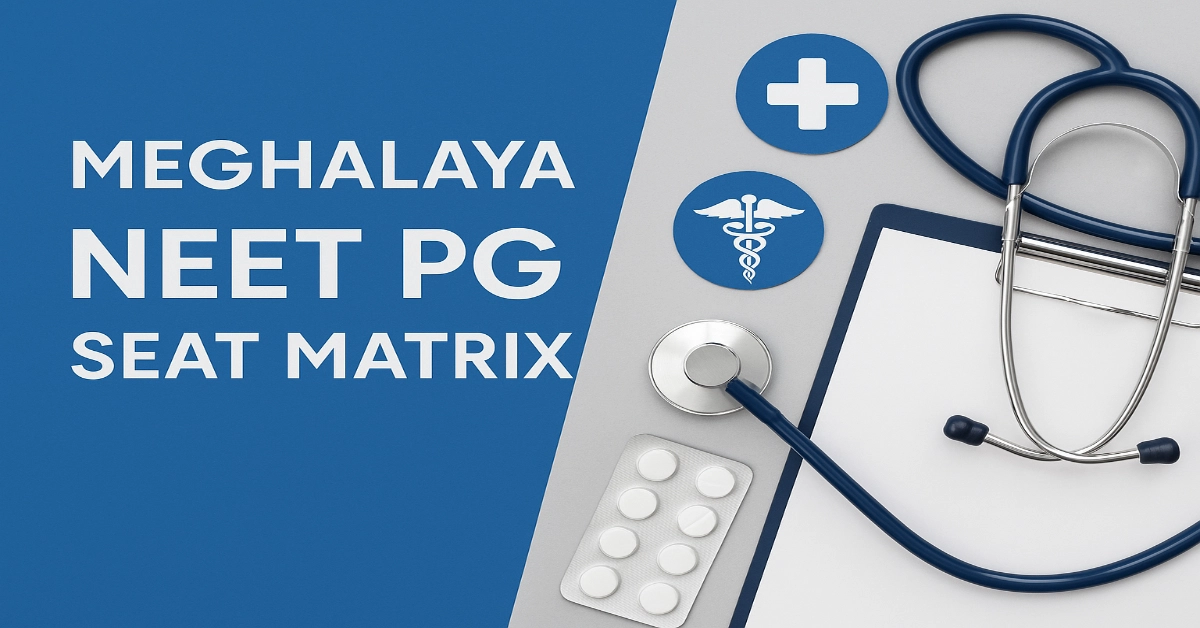Meghalaya NEET PG Seat Matrix