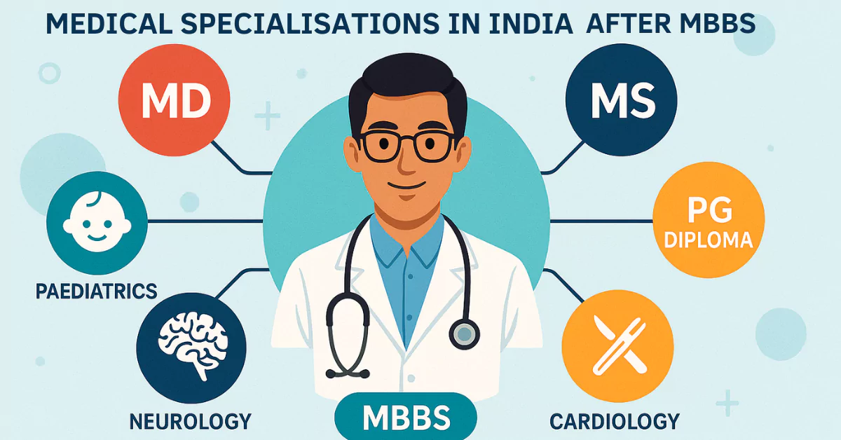 NEET PG Specialisation After MBBS in India