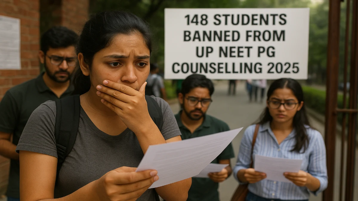 148 Students Banned from UP NEET PG Counselling 2025