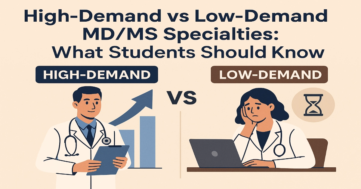 High-Demand vs Low-Demand MD_MS Specialties_ What Students Should Know