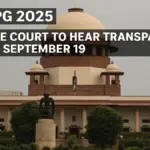 NEET PG 2025 Supreme Court to Hear Transparency Plea on September 19