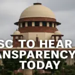 SC to Hear Transparency Plea Today