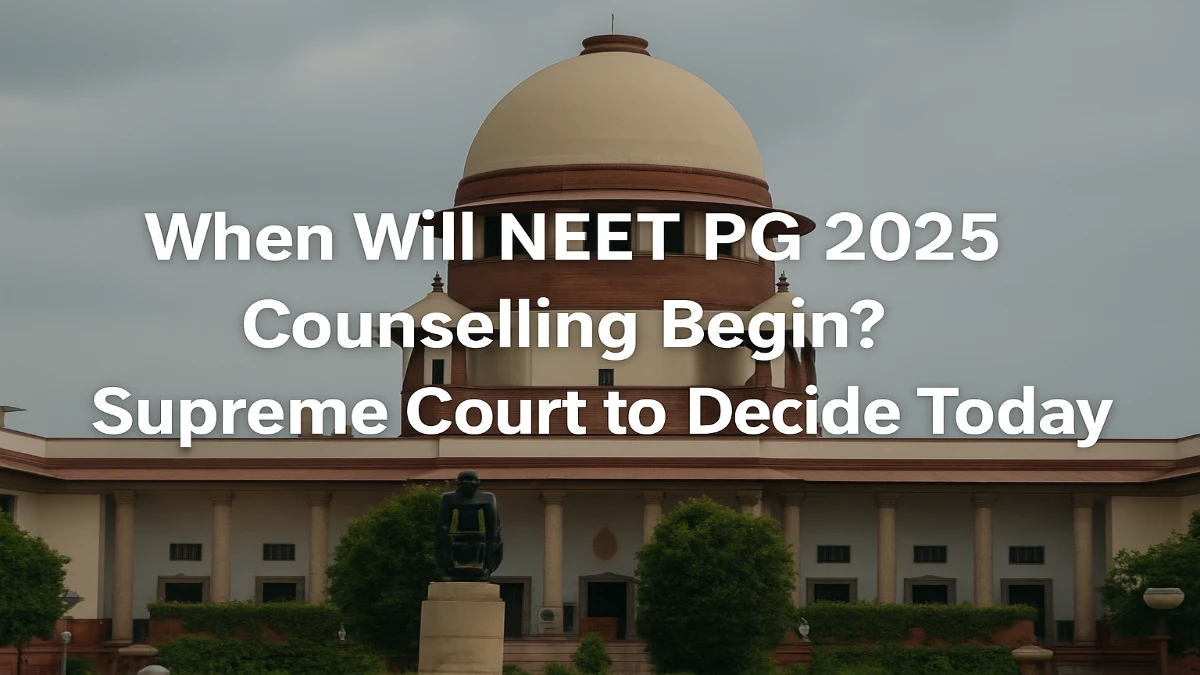 When Will NEET PG 2025 Counselling Begin