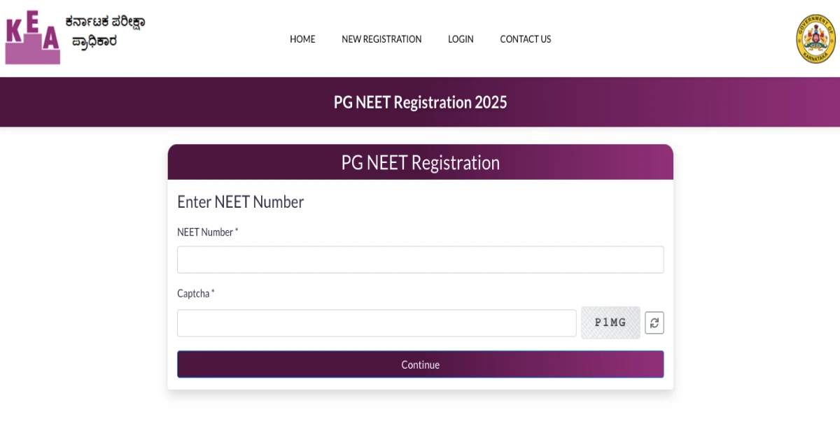 Karnataka NEET PG Counselling 2025 Registration Begins