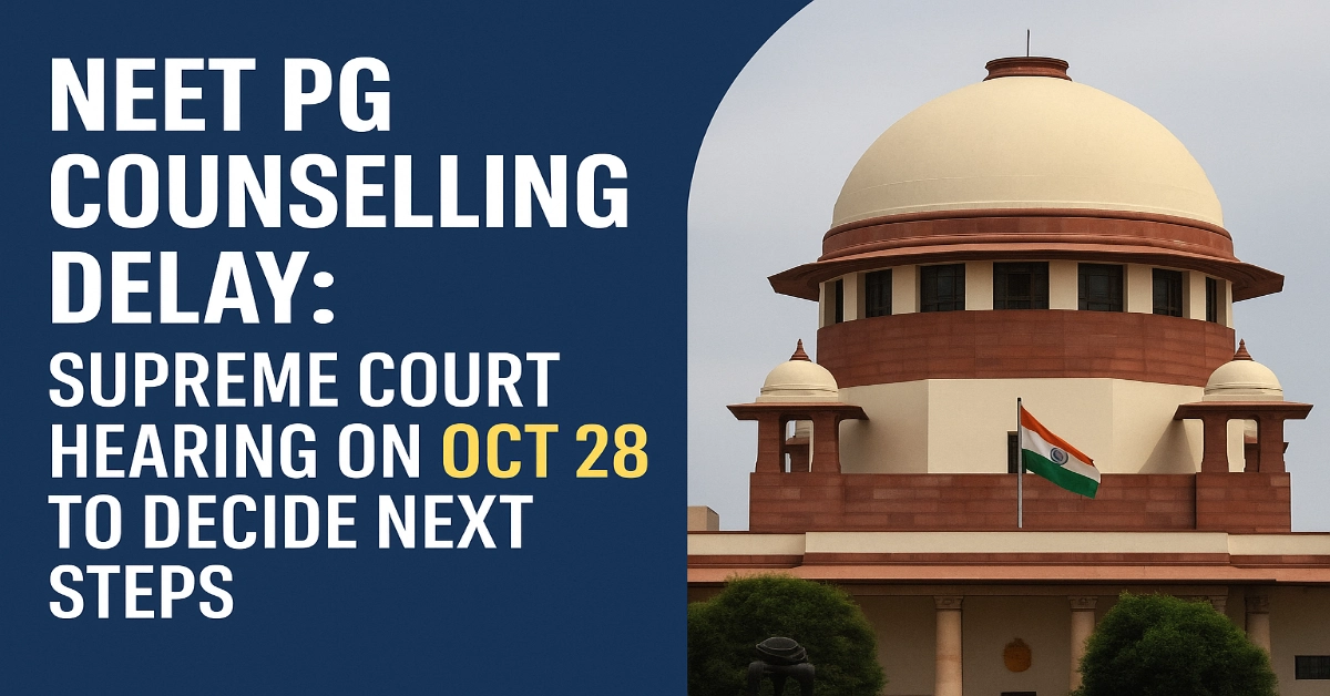NEET PG Counselling Delay: NBEMS Supreme Court Case Next Hearing