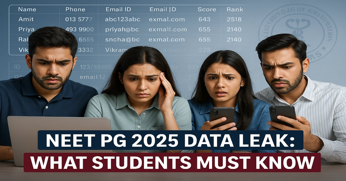 NEET PG 2025 Data Leak