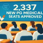 NMC approves 2,337 new PG medical seats