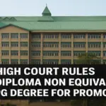 HP High Court Rules: PG Diploma is Not Equal to PG Degree for Promotion
