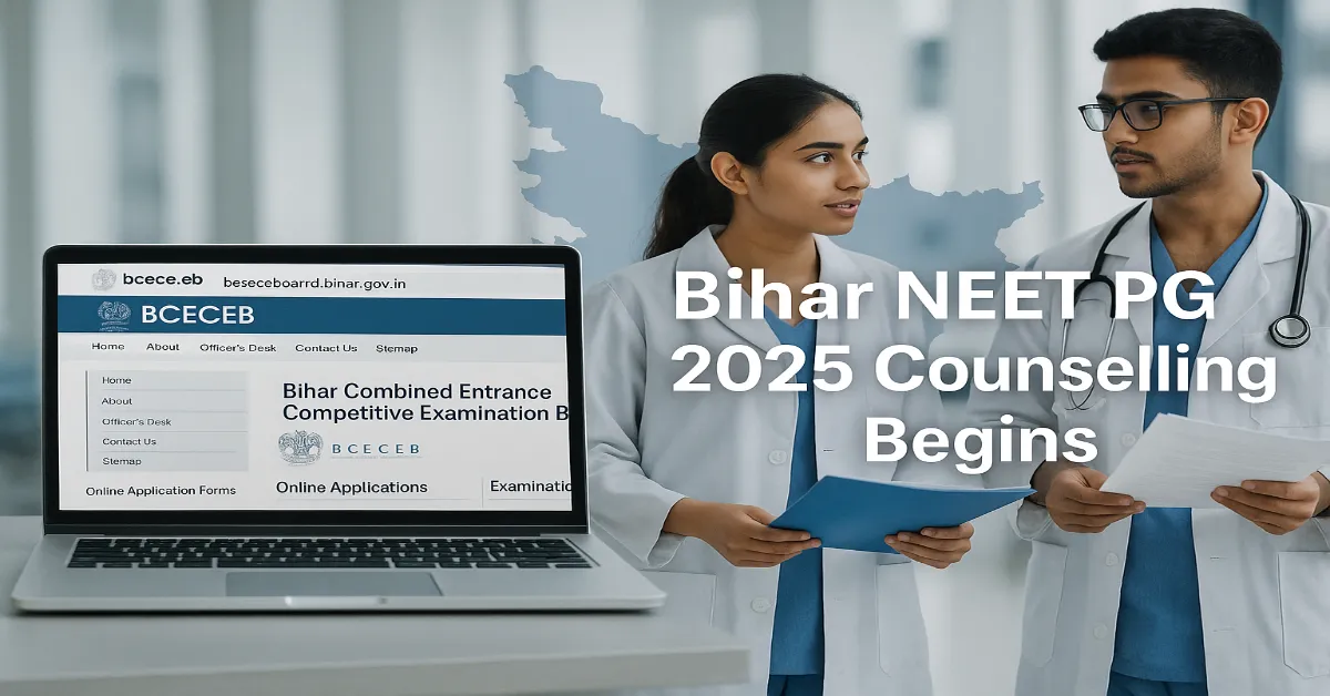 Bihar NEET PG 2025 Counselling Begins