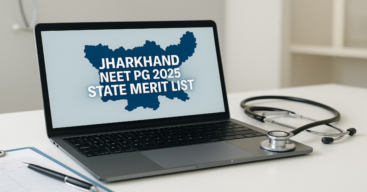 Jharkhand State Merit List Released for 1st Round Counselling
