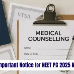 MCC NEET PG 2025 NRI Quota