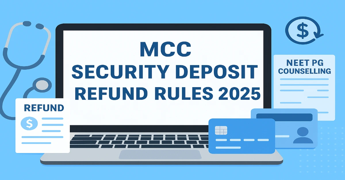 MCC Security Deposit Refund Rules 2025