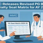 NMC Releases Revised PG Broad Specialist Seat Matrix