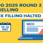 MCC Halts NEET PG 2025 Round 2 Choice Filling Today