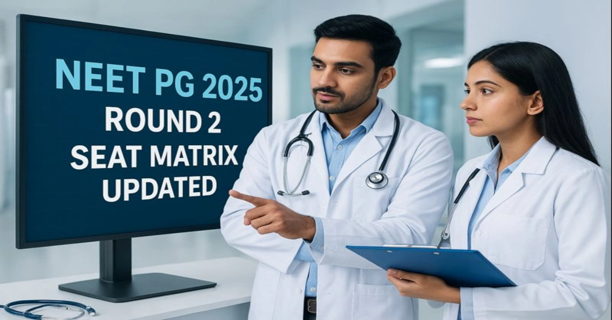 MCC Revises NEET PG Round 2 Seat Matrix After Resignation & Withdrawal
