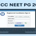 NEET PG 2025 Counselling: Round 2 Choice Filling Extended