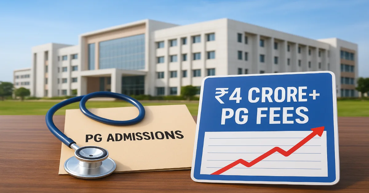 Rajasthan PG Medical Fees Hit Record High