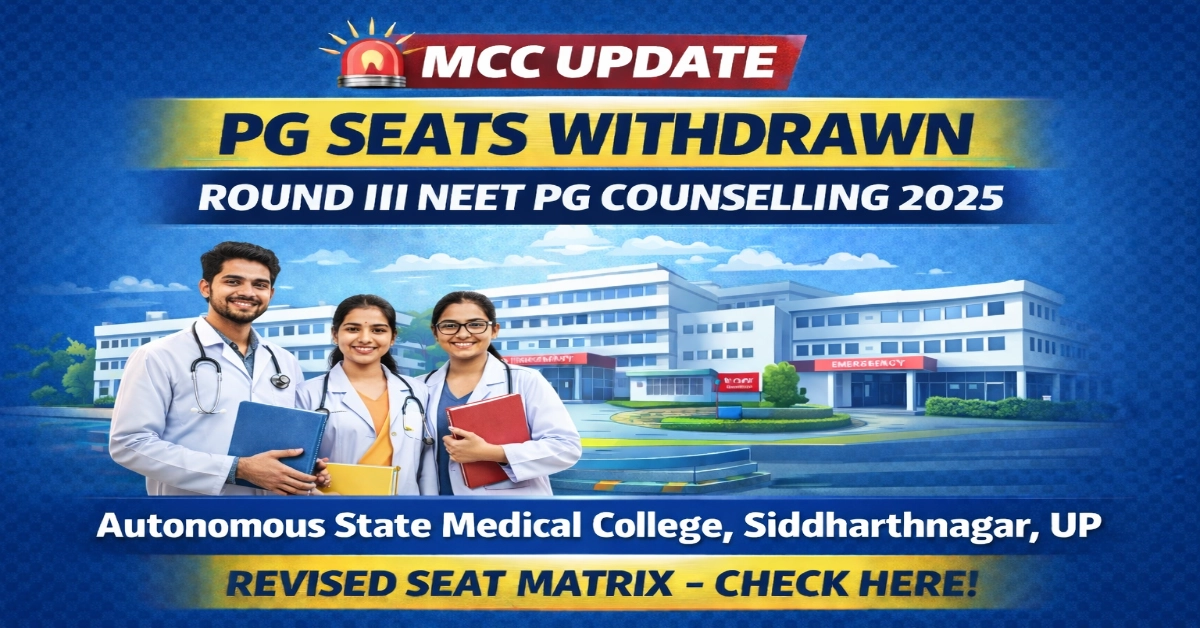 Round 3 NEET PG Counselling 2025