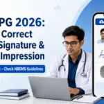 NEET PG 2026: Upload Correct Photo, Signature & Thumb Impression to Avoid Rejection
