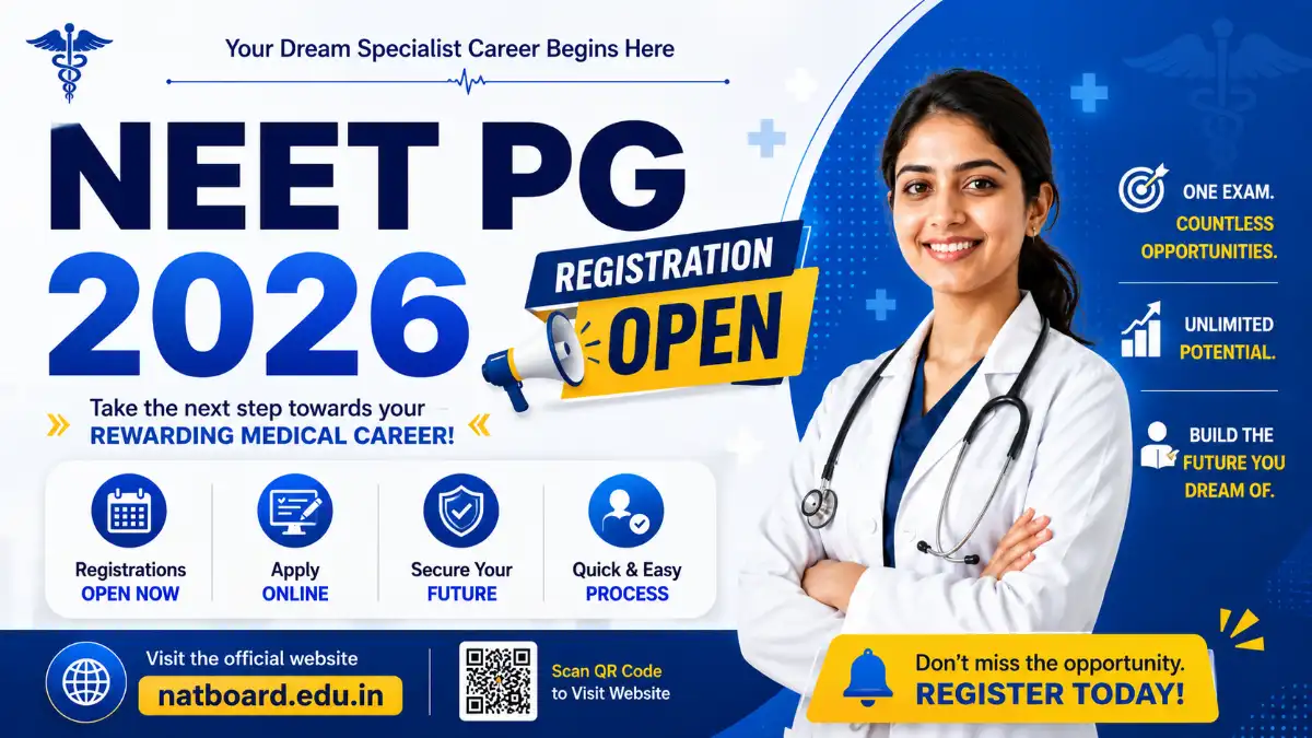 NEET PG Registration Open