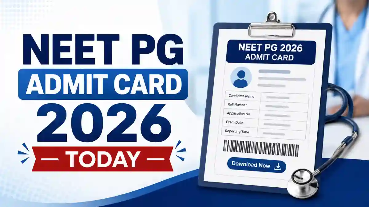 NEET PG Admit Card 2026