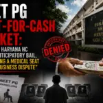 NEET PG admission scam