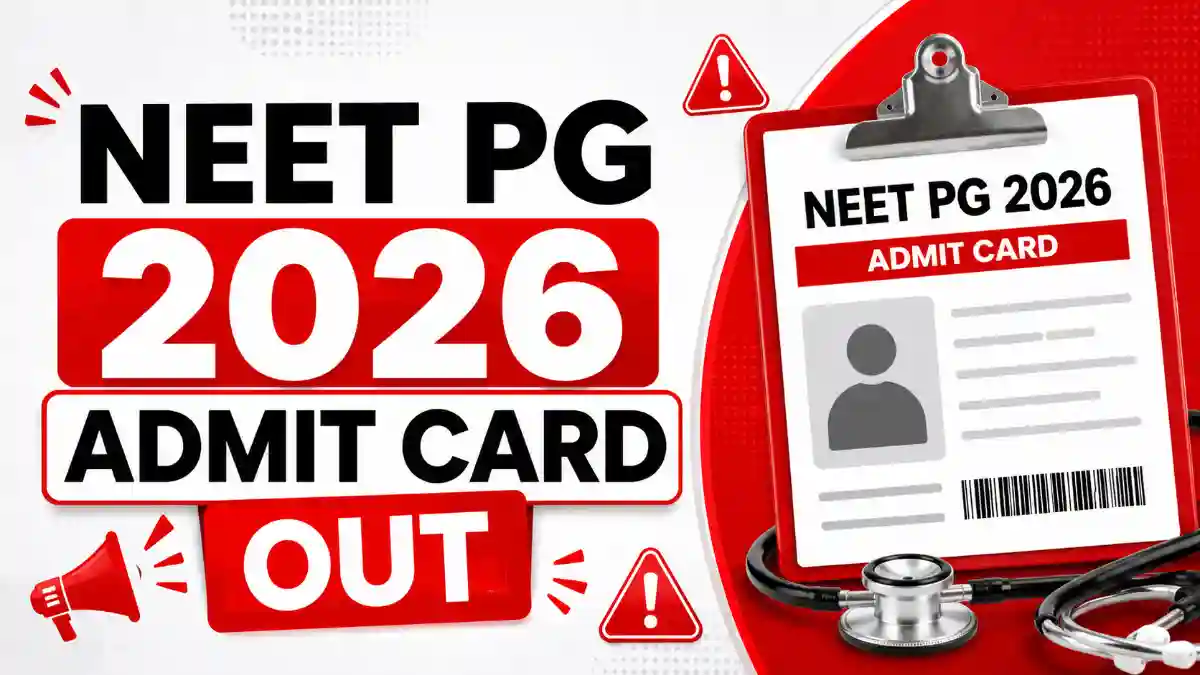 NEET PG 2026 Admit Card