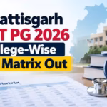 Chhattisgarh NEET PG 2026 College-Wise Seat Matrix