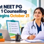 Gujarat NEET PG Round 1 Counselling 2026