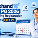 Jharkhand NEET PG 2026 Counselling Registration Starts Oct 21